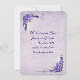 薄紫の誓の更新 招待状