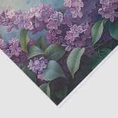 薄紫はっきりした花油絵画分離 薄葉紙 (詳細)