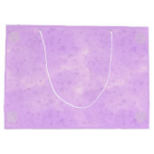 薄紫ひまわり母の日ラージ抱き枕 ラージペーパーバッグ (裏面)