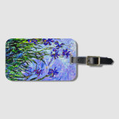 薄紫アイリスバイクロードモネ ラゲッジタグ (正面横)