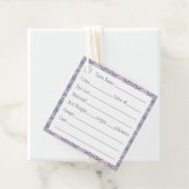 薄紫アーガイルニット2"スクエアヤーンラベル フェイバータグ (インサイチュ)