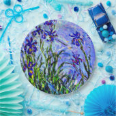 薄紫アー素晴らしトバイクラウドモネ  ペーパープレート (パーティー)