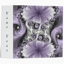 薄紫イリュージョン抽象芸術フローラフラクタル・アート文字