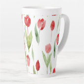 「薄紫エレガンスセラミックマグカップ」 カフェラテマグ (右アングル)