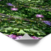 薄紫ガーデンハウス… ポスター (角)