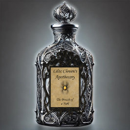 薄紫クロフェンの薬局：魚の息 シール