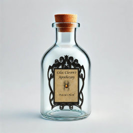 薄紫クローベン薬局：ヒトの血液 シール