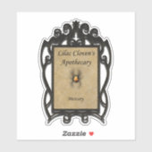 薄紫クローベン薬局：水銀 シール (シート)