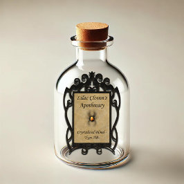 薄紫クローベン薬局：結晶化した血液AB- シール