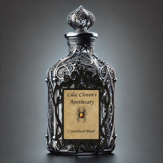 薄紫クローベン薬院：結晶化した血液 シール