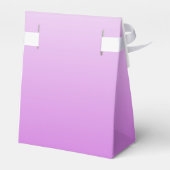 薄紫グラデーションパーソナライズされた名 フェイバーボックス (裏面サイド)