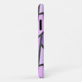 薄紫ステンドグラスの色合い Case-Mate iPhoneケース (裏面/右)