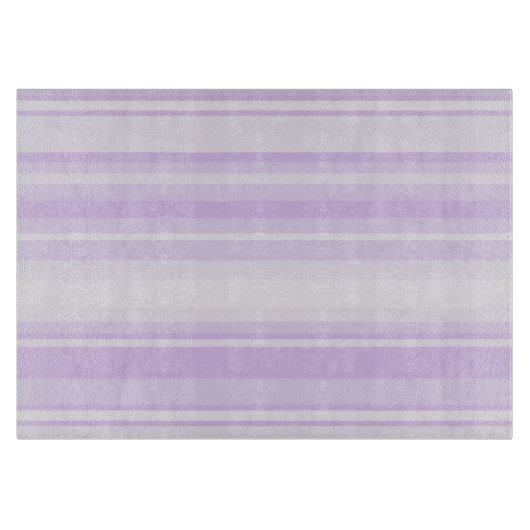 薄紫ストライプ カッティングボード (正面)