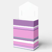 薄紫ストライプ フェイバーボックス (オープン)