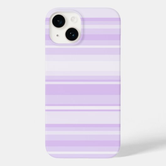 薄紫ストライプ Case-Mate iPhoneケース (裏面)