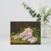 薄紫スプレー、1890年アルバート・アンカー ポストカード (スタンド正面)