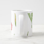 薄紫セレニティティーカップ ジャンボコーヒーマグカップ (裏面)