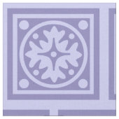 薄紫タイルデザイン布 ファブリック (クローズアップ)
