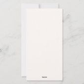 薄紫ダスティブルーフローラクインセアニャブックマーク シーズンカード (裏面)