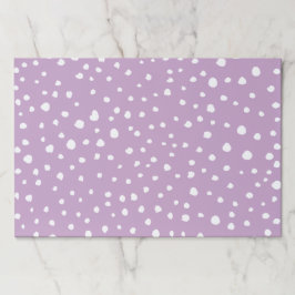 薄紫ダルマチアスポット、ダルマチアドット点々のある、 ペーパーパッド
