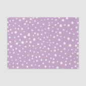 薄紫ダルマチアスポット、ダルマチアドット点々のある、 薄葉紙 (正面)