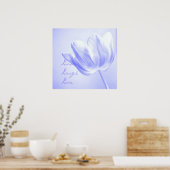 薄紫チューリップライブ、笑い、愛 ポスター (キッチン)