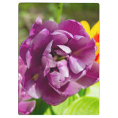 薄紫チューリップ クリップボード (裏面)
