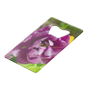 薄紫チューリップ クレジットカード栓抜き (正面アングル)