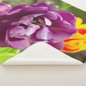 薄紫チューリップ シェルパブランケット (3/4)