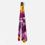 薄紫チューリップ ネクタイ (裏面)