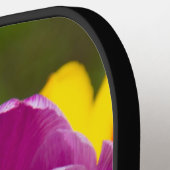 薄紫チューリップ ピックルボールラケット (左詳細)