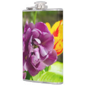 薄紫チューリップ フラスク (左)