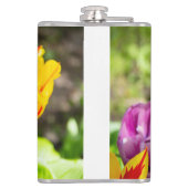 薄紫チューリップ フラスク (裏面)