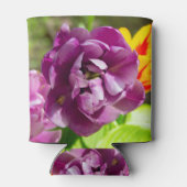 薄紫チューリップ 缶クーラー (裏面)