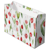 薄紫デライト装飾バッグ» ラージペーパーバッグ (正面アングル)