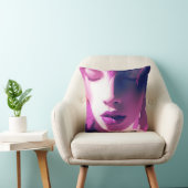 薄紫ドリームウィスパー – セレネ、エテリアール、紫 クッション (椅子)