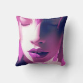 薄紫ドリームウィスパー – セレネ、エテリアール、紫 クッション (裏面)