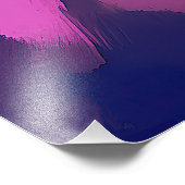 薄紫ドリームウィスパー – セレネ、エテリアール、紫 フォトプリント            (角)