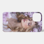 薄紫ドリームズセレネ春エンジェル iPhoneケース (裏面横)