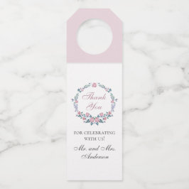 薄紫バラ。ガーデン結婚フローラ感謝していのあなた ボトルネックタグ