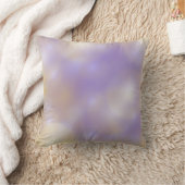 薄紫パターン クッション (ブランケット)