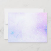 薄紫パープルキンセアニェラ 出欠カード (裏面)