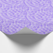 薄紫パープル抽象芸術パターンのラッピング紙 ラッピングペーパー (角)