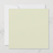 薄紫ピンクウォーターカラーフローラセージ大学トランク 招待状 (裏面)