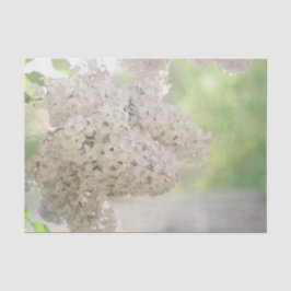 薄紫フラワーソフトホワイトカントリー植物学 薄葉紙