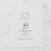 薄紫フローラのメールによる結婚ブライダルシャワー (正面)