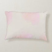 薄紫フローラ枕 アクセントクッション (裏面)