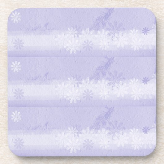 薄紫フローラ コースター (正面)