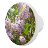 薄紫ブッシュビューティフルパープル春の花 セラミックノブ (右)