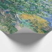 薄紫ブッシュ（ライラック）ビンセント・ファン・ゴッホ ラッピングペーパー (角)